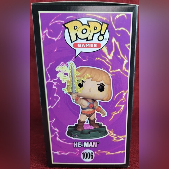 He-man funko fusion chase pop # 1006 (nib) With pop protector - Picture 6 of 7